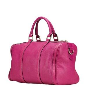 Gucci Shoulder Purple Joy Bag Leather Boston Pink